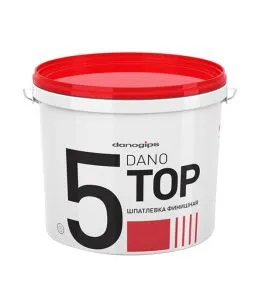 Шпатлевка финишная DANO TOP 5 (3 л)